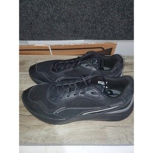 Puma RsMetric Core Lace Up  Mens Black Sneakers Casual Shoes 38716602 Sz 13